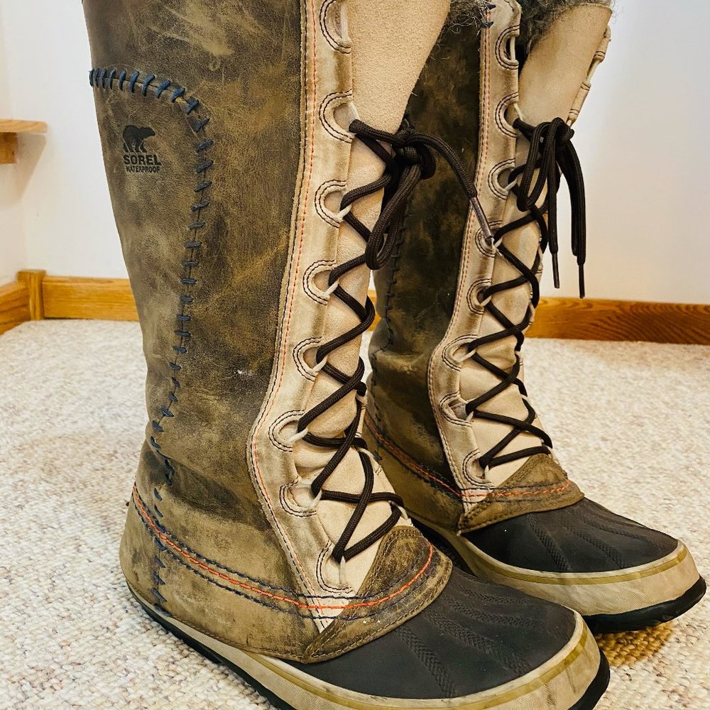 Sorel: Joan of Arctic tall lace-up boots (9)